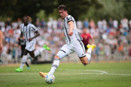 Juventus - Juventus U23 Dusan Vlahovic of Juventus Fc looks on during the  friendly match beetween