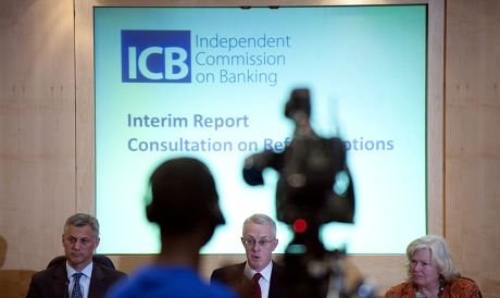 The Independent Commission on Banking press conference, London, Britain - 11 Apr 2011