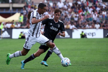 Angel Di Maria Juventus Fc Controls Editorial Stock Photo - Stock Image