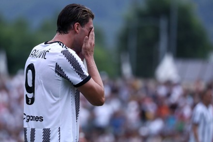 Juventus - Juventus U23 Dusan Vlahovic of Juventus Fc looks on during the  friendly match beetween