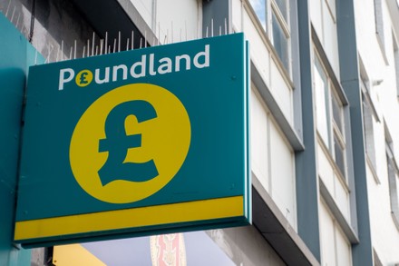 Poundland Shop Slough High Street Pound Editorial Stock Photo - Stock ...