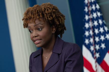 White House Press Secretary Karine Jeanpierre Editorial Stock Photo ...