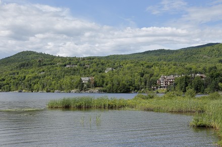 Lake Tremblant Laurentian Region Province Quebec Editorial Stock Photo ...