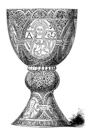 Tassilo Chalice 8th Century Bronze Chalice Editorial Stock Photo ...