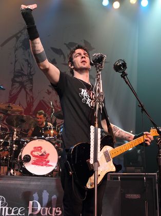 Three Days Grace in concert at Rams Head Live in Baltimore, Maryland, America - 13 Apr 2011