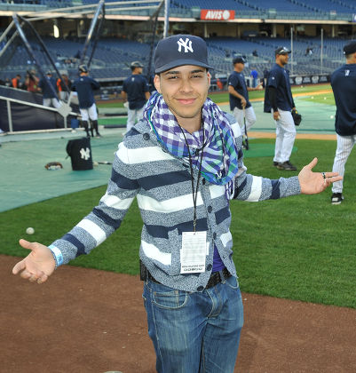 Prince Geoffrey Royce Rojas attends New York Yankees baseball game, Yankee Stadium, New York, America - 14 Apr 2011