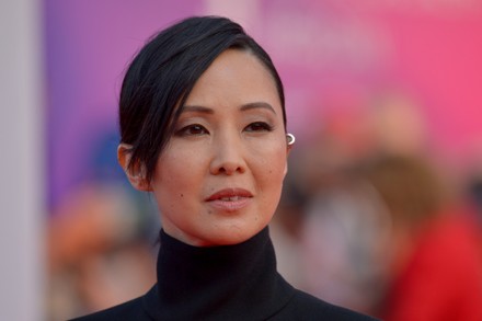 Celeste Brunnquell India Hair Attending Screening Editorial Stock Photo