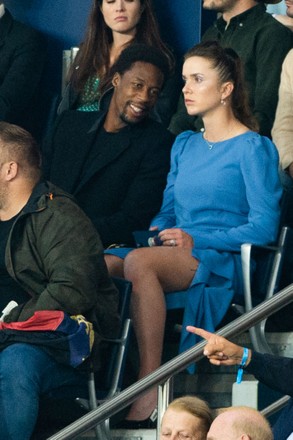 Gael Monfils His Wife Elina Svitolina Editorial Stock Photo - Stock