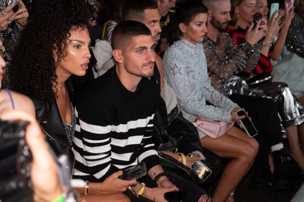 Marco Verratti His Wife Jessica Aidi Editorial Stock Photo - Stock