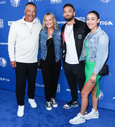 Dave Roberts and his wife Tricia