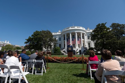 United States President Joe Biden Delivers Editorial Stock Photo ...