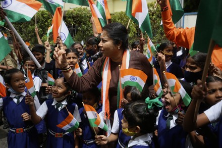 flag hoisting on independence day in bangalore