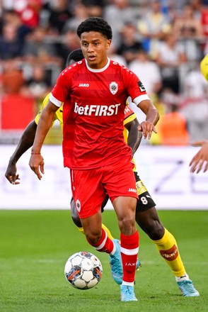 Antwerps Anthony Valencia Pictured Action During Editorial Stock Photo