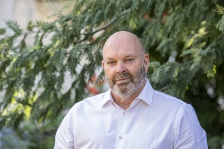 German Director Andre Schaefer Poses During Editorial Stock Photo ...