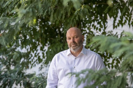 German Director Andre Schaefer Poses During Editorial Stock Photo ...