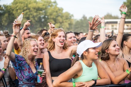 Festival Goers Enjoy Concert During 28th Editorial Stock Photo - Stock ...