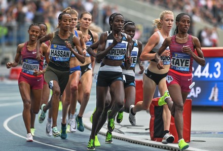 Rl Ejgayehu Taye Ethiopia Margaret Chelimo Editorial Stock Photo ...