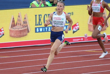 Amandine Brossier France During Athletics Womens Editorial Stock Photo 