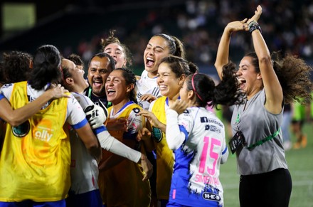 Cf Monterrey Players Celebrate Full Time Editorial Stock Photo - Stock