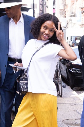 Yara Shahidi and Family out and about in Soho, New York, USA - 16 Aug 2022