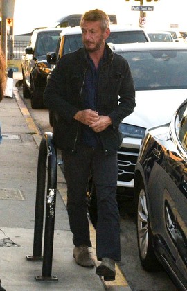 leonardo dicaprio sean penn giorgio baldi restaurant Stock Photos