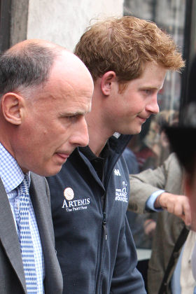 Prince Harry leaving BAFTA in Piccadilly, London, Britain - 26 Apr 2011