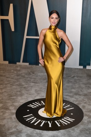 Eliza Gonzalez Attending Vanity Fair Oscar Editorial Stock Photo