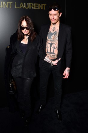 Beatrice Dalle Paul Bichet Attend Saint Editorial Stock Photo - Stock