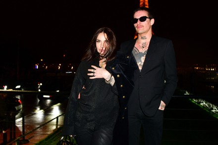 Beatrice Dalle Paul Bichet Attend Saint Editorial Stock Photo - Stock