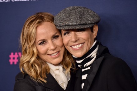 Maria Bello Dominique Crenn Attend Womens Editorial Stock Photo - Stock