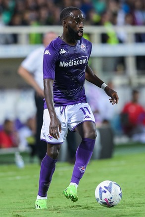 Jonathan Ikone Acf Fiorentina During Uefa Editorial Stock Photo - Stock ...