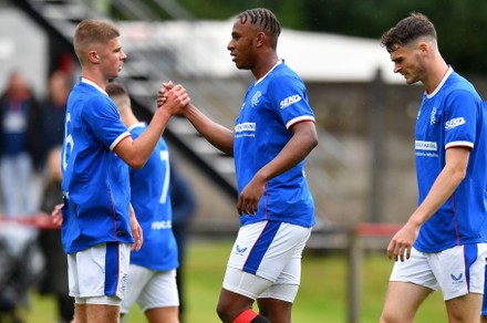 Zacariya Lovelace Rangers B Celebrates His Editorial Stock Photo ...