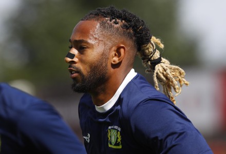 Yeovil Town Player Jamie Reckord During Editorial Stock Photo Stock