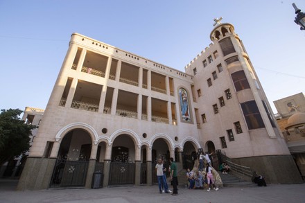 Monastery Our Lady Muharraq Mount Qusqam Editorial Stock Photo Stock   Shutterstock 13135017u 