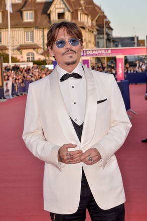 Johnny Depp Attending Premiere Movie Waiting Editorial Stock Photo