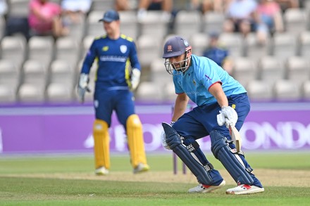 2,000 Hampshire county cricket club v essex county cricket club Stock