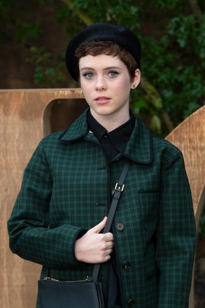 Sophia Lillis Attending Christian Dior Womenswear Editorial Stock Photo ...