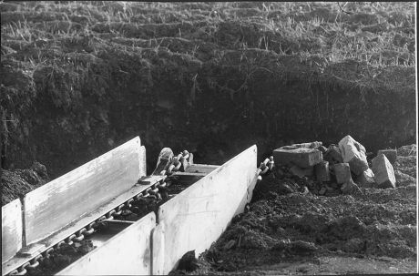 Lofthouse Colliery Disaster 1973 Conveyor Belt Editorial Stock Photo 