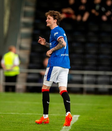 Rangers B Team Forward Alex Lowry Editorial Stock Photo - Stock Image ...