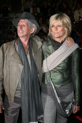 Keith Richards Patti Hansen Editorial Stock Photo - Stock Image