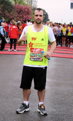 Ciaran Griffiths At The Start Of The London Marathon Blackheath. London Marathon 2010.