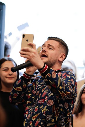 Exclusive Jeremy Gisclon During Book Signing Editorial Stock Photo