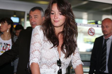 Celebrities at Nice Cote d'Azur Airport, Nice, France - 10 May 2011