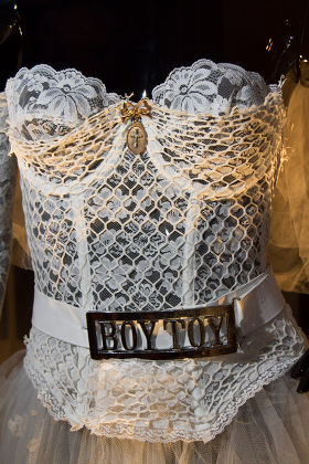 Madonna Wedding Dress Worn On Album Editorial Stock Photo - Stock Image ...
