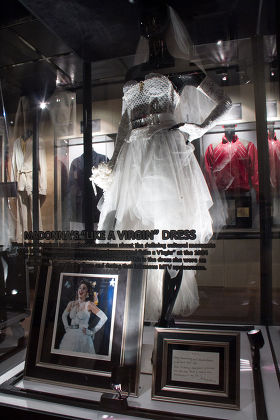 Madonna Wedding Dress Worn On Album Editorial Stock Photo - Stock Image ...