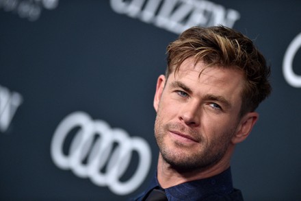 Chris Hemsworth Attends World Premiere Walt Editorial Stock Photo 