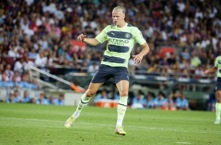 Erling Haaland Manchester City During Friendly Editorial Stock Photo 