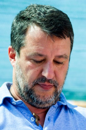 Matteo Salvini Italian Politician Former Member Editorial Stock Photo ...