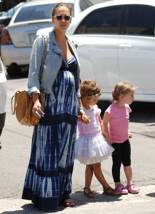Jessica Alba and daughter Honor Marie out and about, Los Angles, America