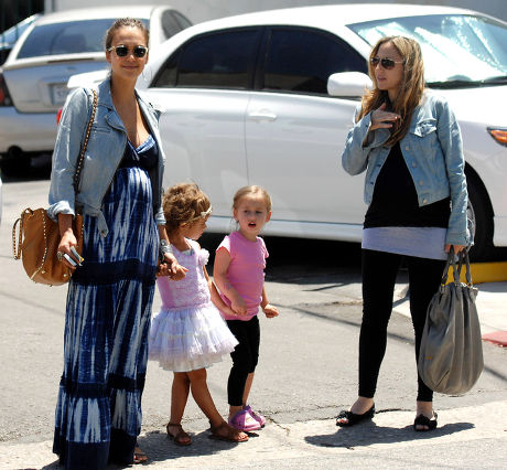 Jessica Alba and daughter Honor Marie out and about, Los Angles, America